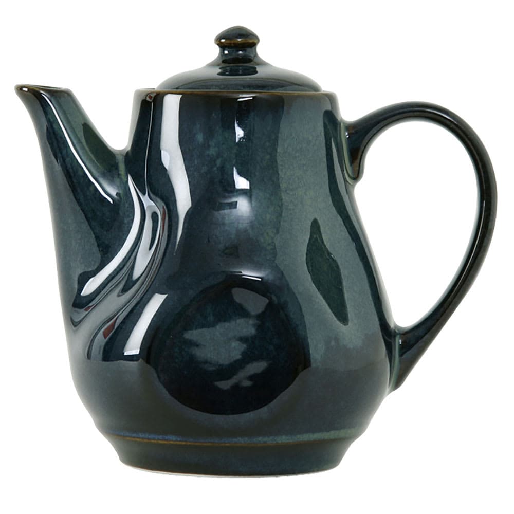 Tuxton GAN-101 17 oz Ceramic Teapot with Lid - Night Sky