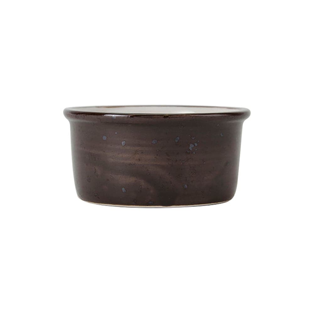 Tuxton GGM-752 2 1/2 oz Artisan Geode Ramekin - Porcelain, Mushroom