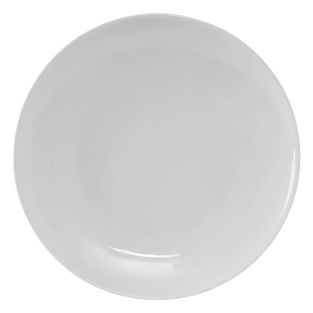 Tuxton VPA-071 7 1/8" Round Florence Plate - Ceramic, Porcelain White