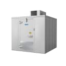 Arctic 8' x 8' Indoor Walk-In Cooler w/ Top-Mounted Compressor - No Floor (BL0808-C-SC) thumbnail 2
