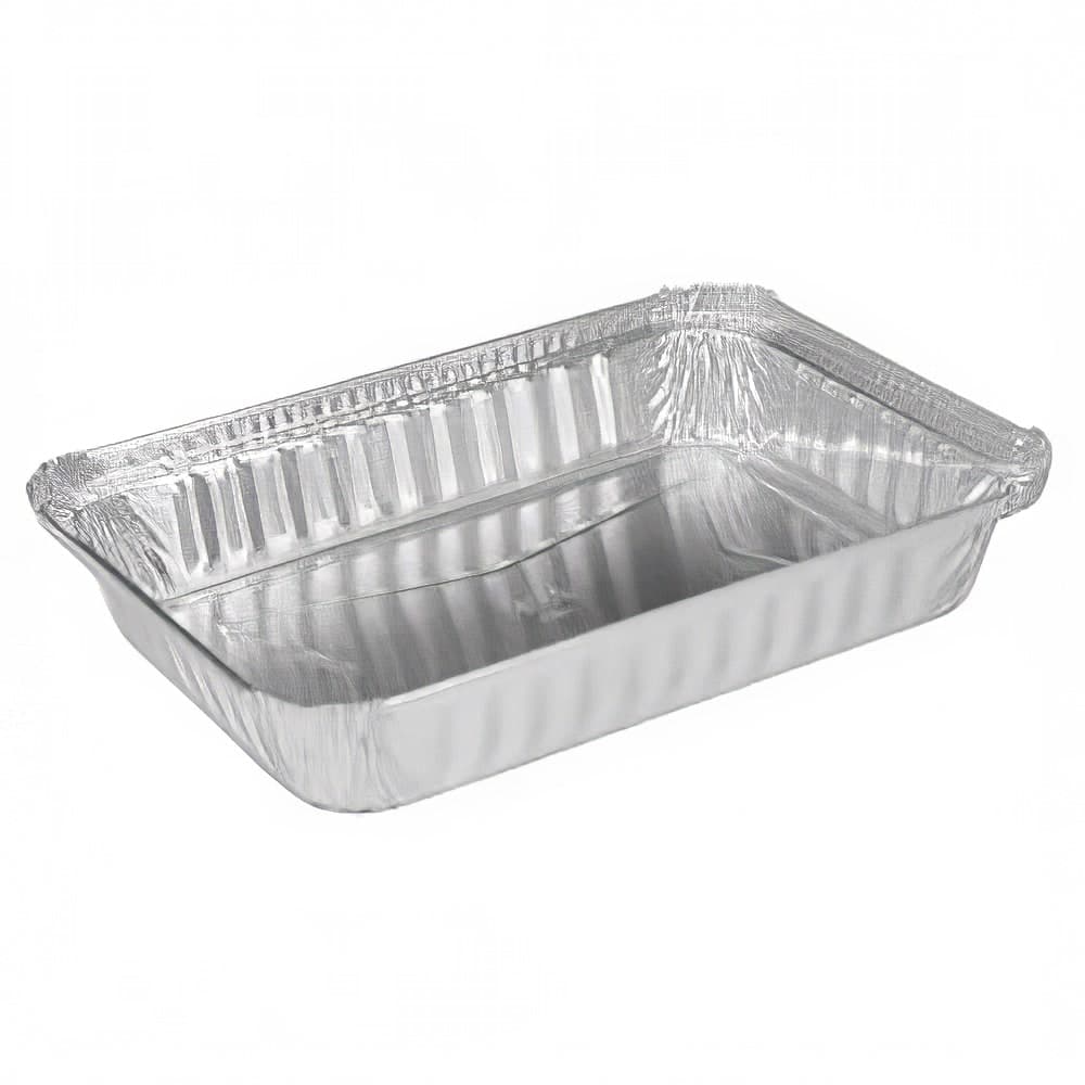 Handi-Foil Oblong Pan - 8 11/16" x 6 1/8", Aluminum Foil (2061-30-500)