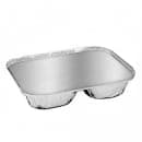 Handi-Foil Handi-Stax Oblong Pan w/ Board Lid - 8 11/16" x 6 9/16", Aluminum Foil (2045-35-250W) thumbnail 3