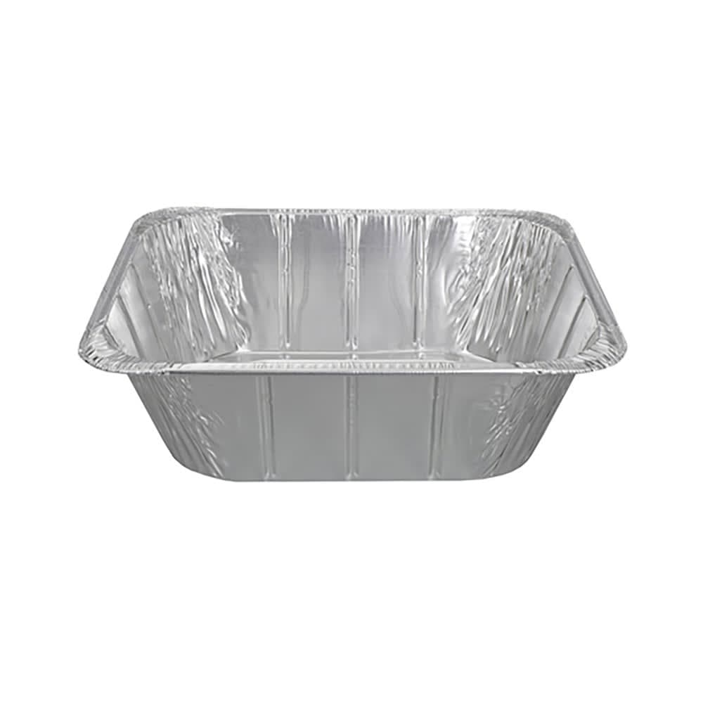 Handi-Foil Half Size Steam Pan - 12 11/16" x 6 1/2", Aluminum Foil (2014-50-100)