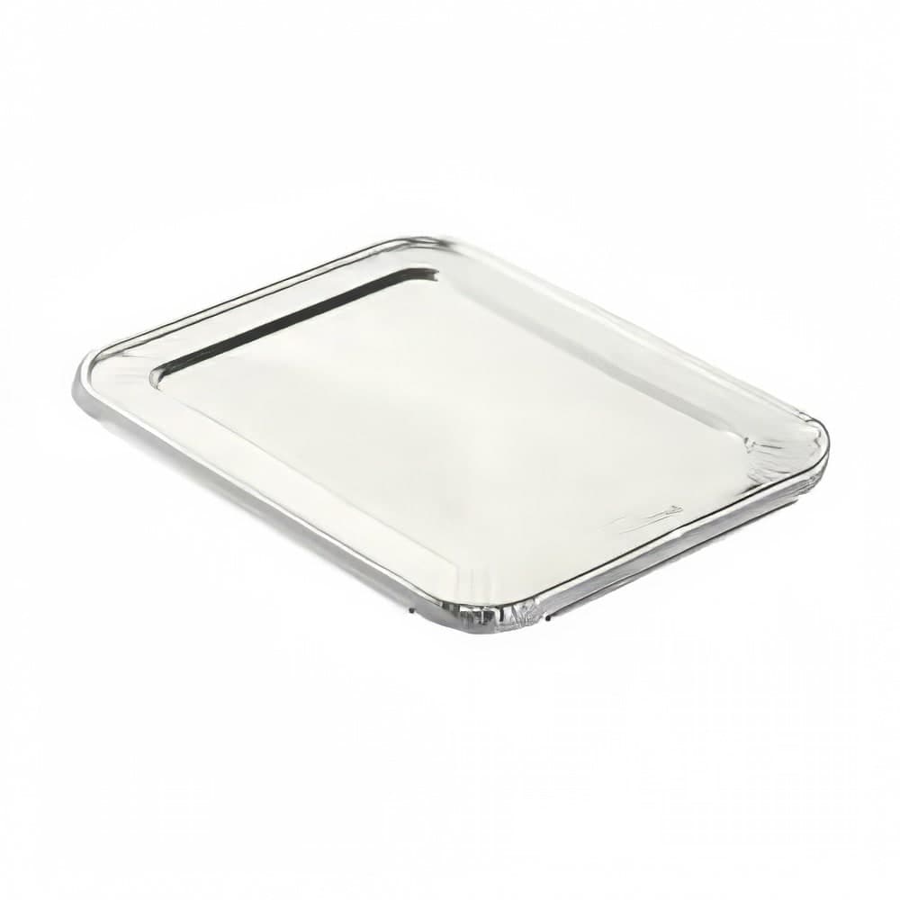 Handi-Foil Half Size Steam Pan Lid - Aluminum Foil (2049-30-100)