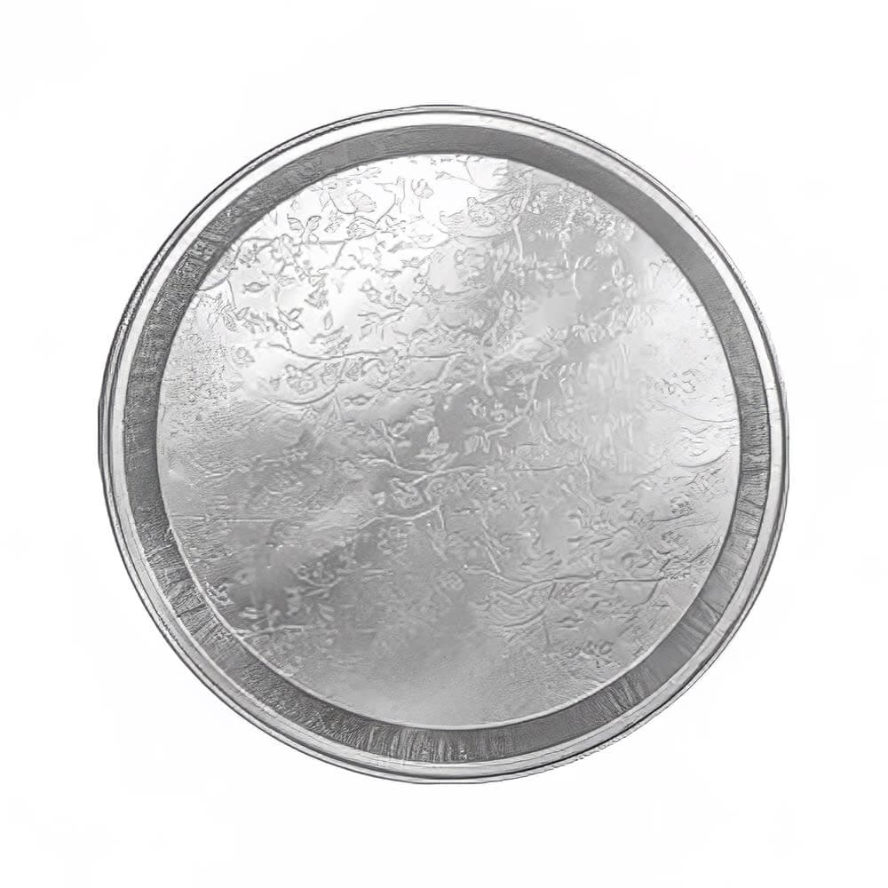 Handi-Foil 18" Round Serving Tray - Aluminum, Silver (4019-120-25)