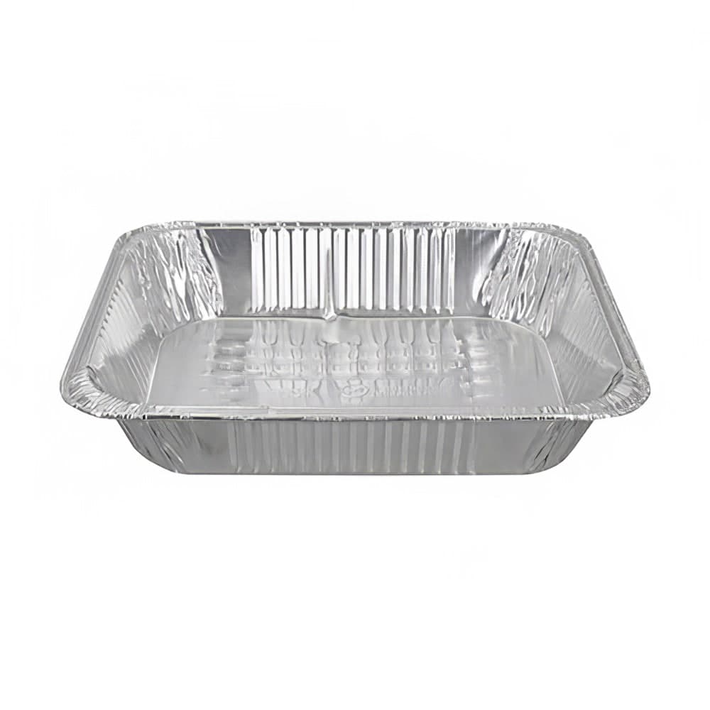 Handi-Foil Half Size Steam Pan - 12 3/4" x 10 3/8", Aluminum Foil (321-40-100)