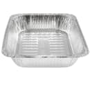 Handi-Foil Half Size Steam Pan - 12 3/4" x 10 3/8", Aluminum Foil (321-00-100) thumbnail 4