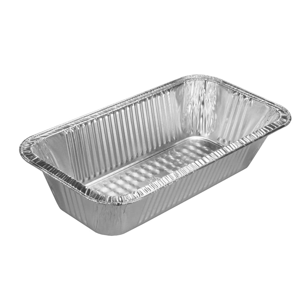 Handi-Foil Tru-Fit Third Size Steam Pan - 12 5/8" x 6 1/2", Aluminum Foil (4035-40-200)