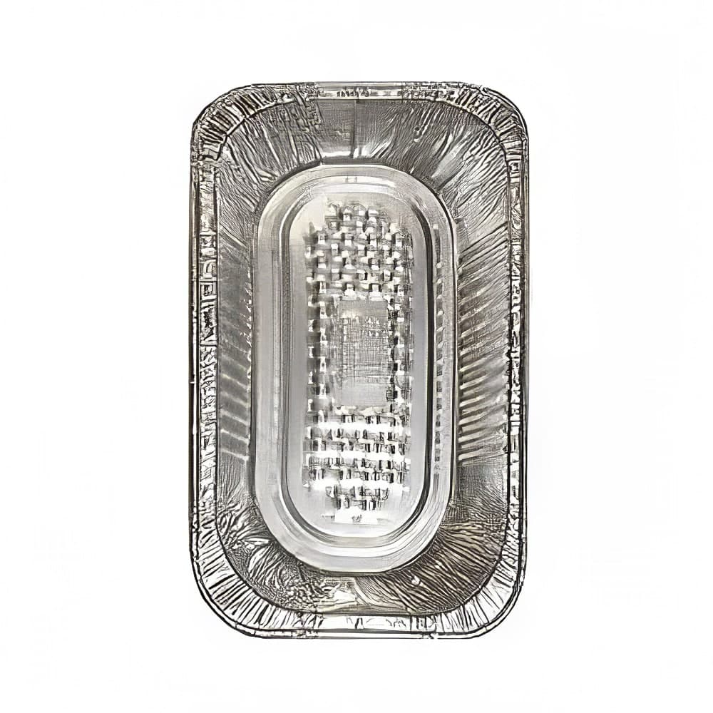 Handi-Foil Tru-Fit Quarter Size Steam Pan - 10" x 6 1/8", Aluminum Foil (311-35-200)