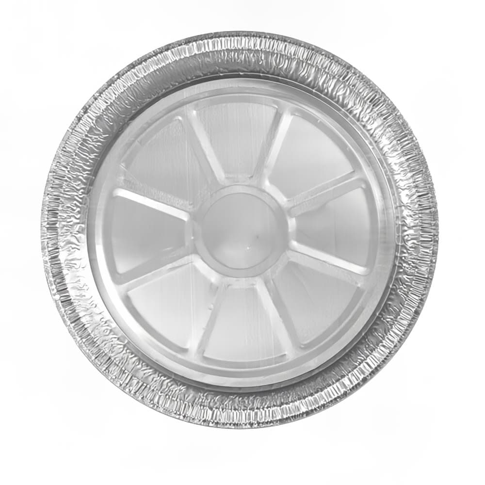 Handi-Foil Handi-Stax 9" Round Disposable Foil Pan w/ Foil Lid (846FL-250)