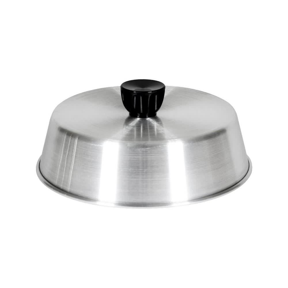 Thunder Group ALBC008 8" Grill Basting Cover w/ Bakelite Knob Handle, Aluminum