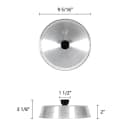 Thunder Group ALBC009 9" Grill Basting Cover w/ Bakelite Knob Handle, Aluminum thumbnail 2