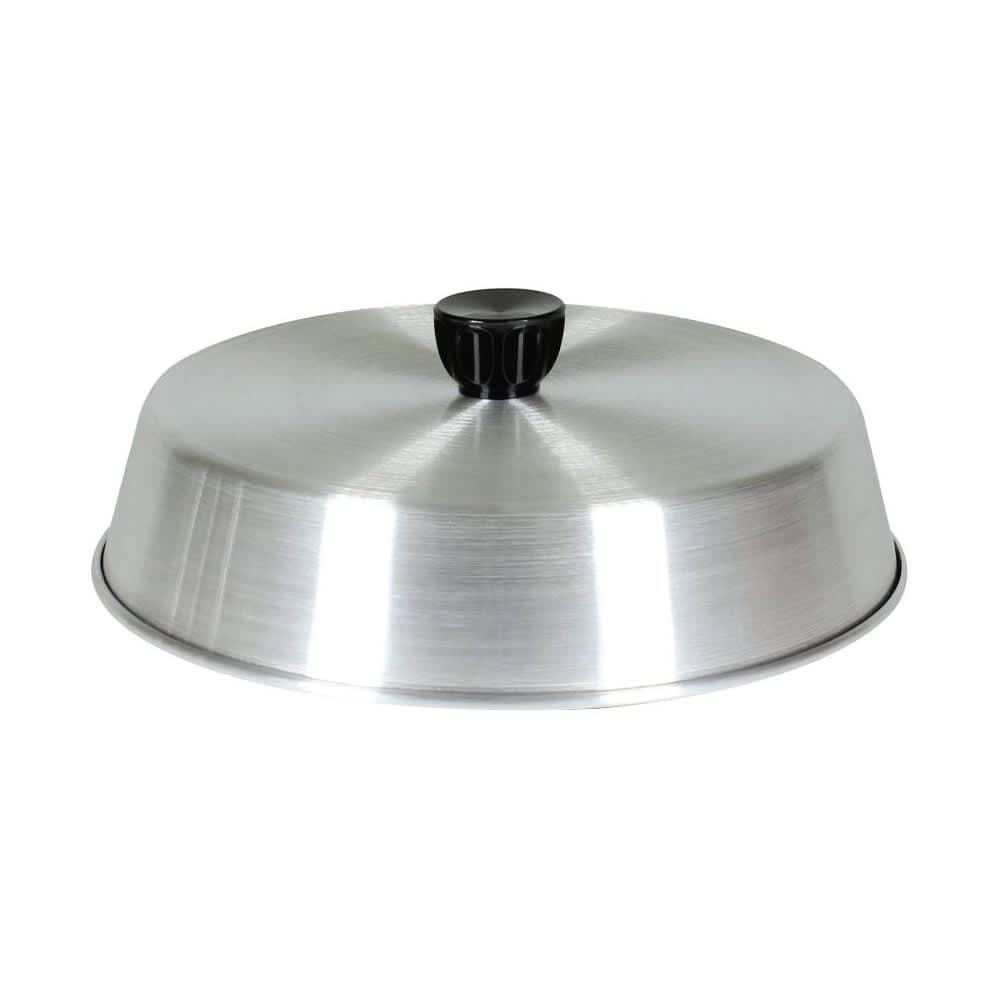 Thunder Group ALBC010 10" Grill Basting Cover w/ Bakelite Knob Handle, Aluminum