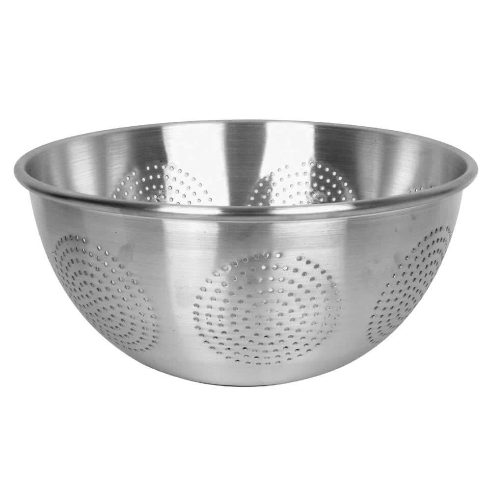 Thunder Group ALSKAC001 12 qt Colander, Aluminum