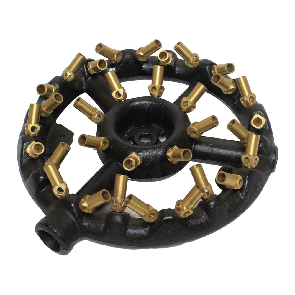 Thunder Group IRBR003L 32 Tip Jet Burner for Chinese Ranges, Liquid Propane