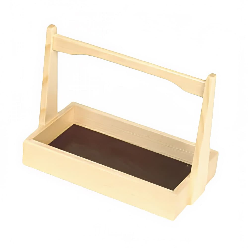 Thunder Group K109 Rectangular Condiment Caddy - Shiraki Wood