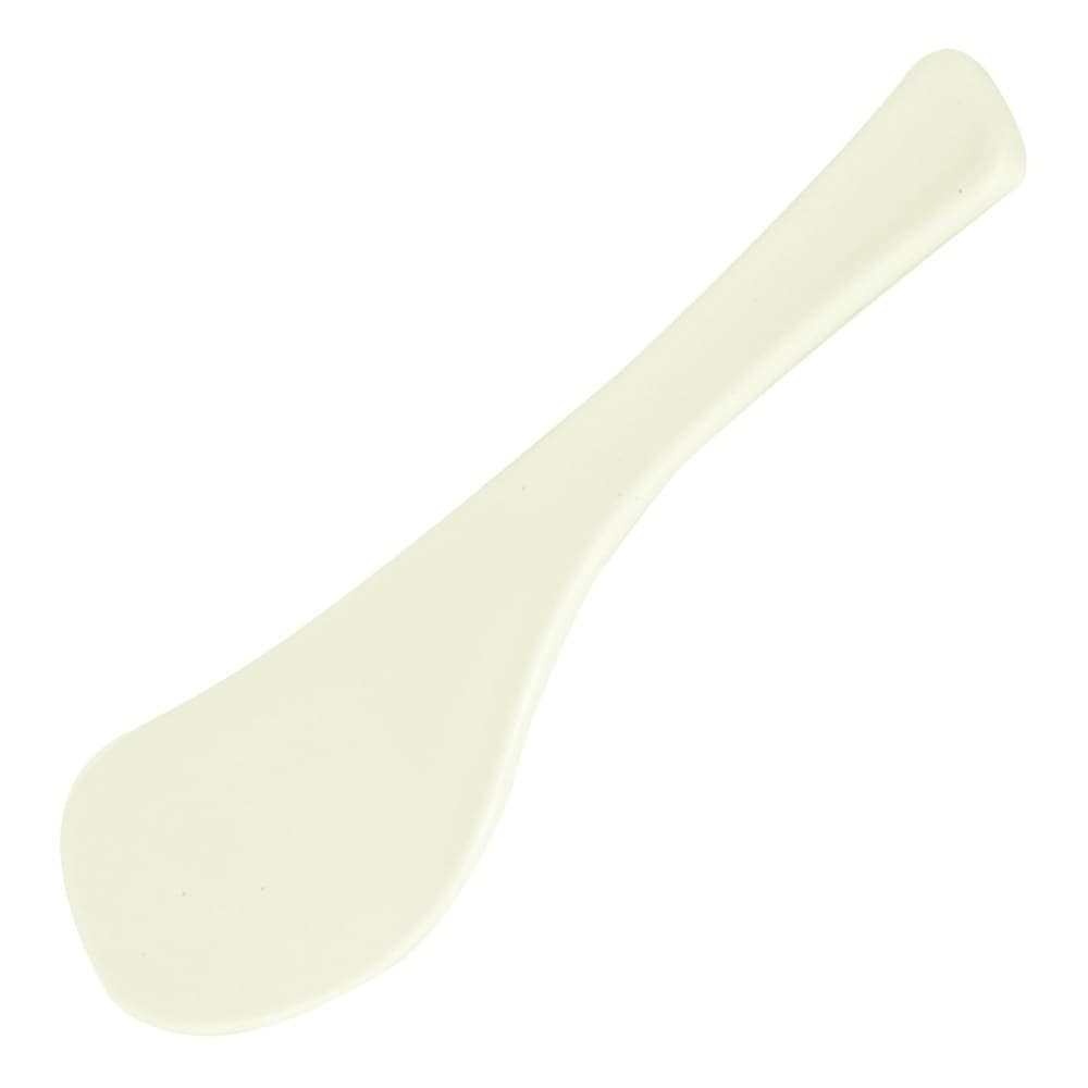 Thunder Group PLRS001 Rice Serving Spoon - Plastic, White