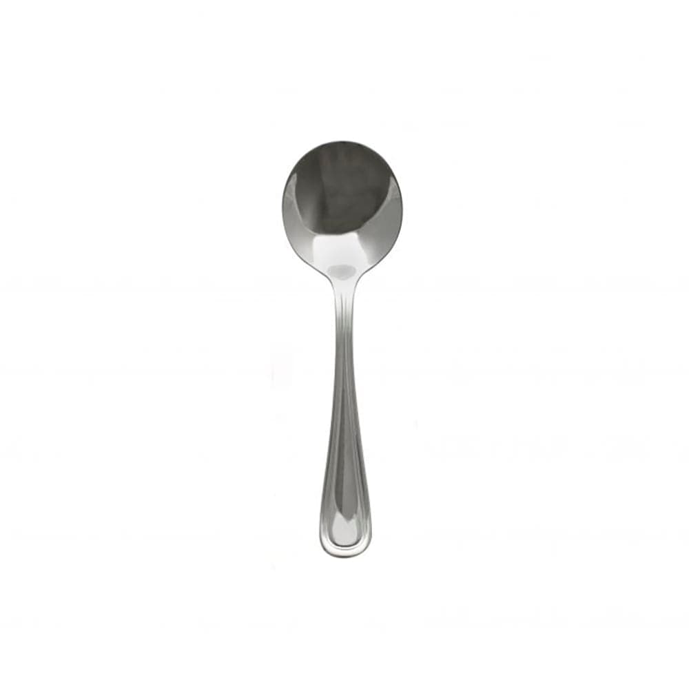 Thunder Group SLAT203 5 4/5" Bouillon Spoon with 18/10 Stainless Grade, Atlantic Pattern