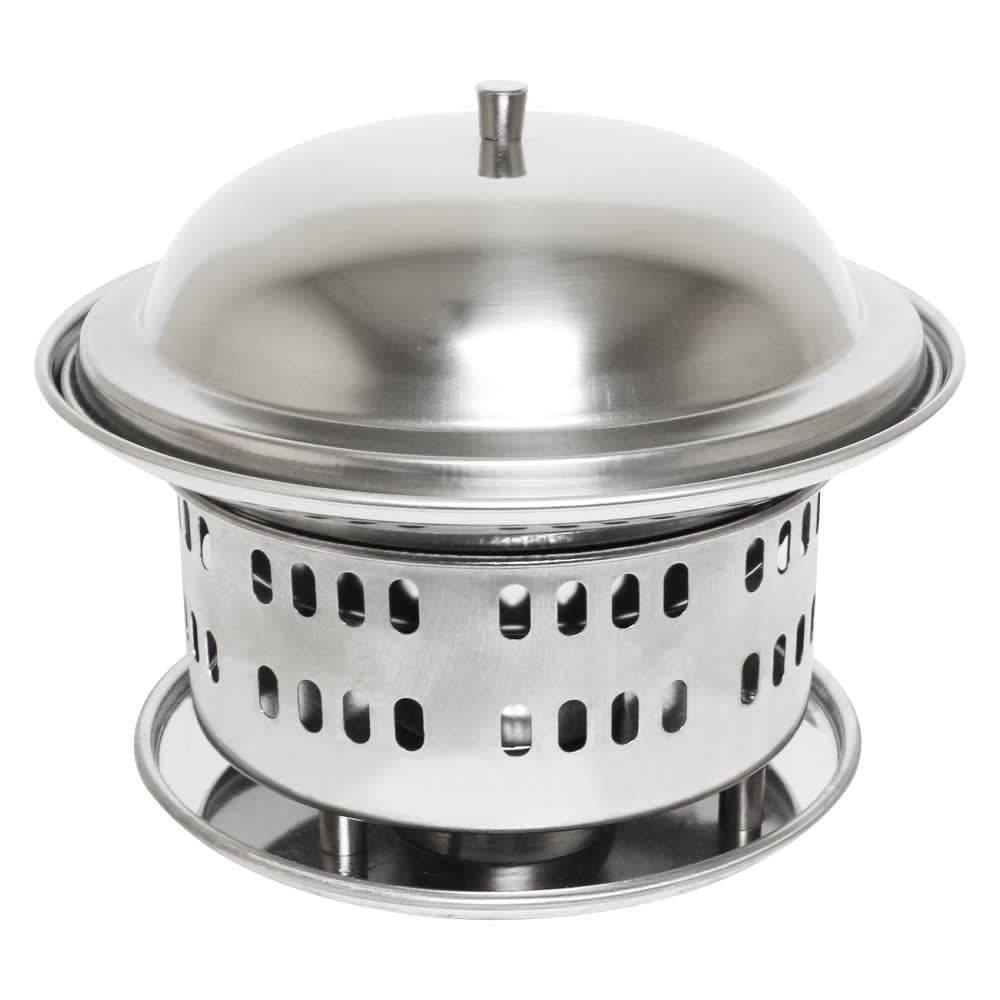 Thunder Group SLFM001 7" Round Wok Chafer, Stainless Steel