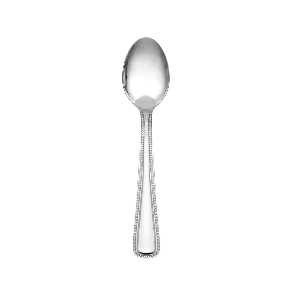 Thunder Group SLNP001 4 3/5" Demitasse Spoon with 18/0 Stainless Grade, Jewel Pattern