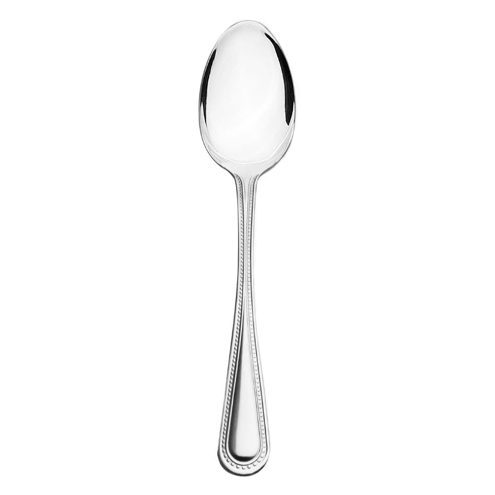 Thunder Group SLNP004 7 7/25" Dessert Spoon with 18/0 Stainless Grade, Jewel Pattern
