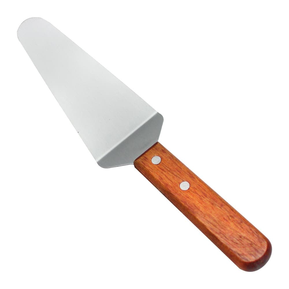 Thunder Group SLTWPS006 Pizza Server w/ 2 1/2" x 5" Blade & Wood Handle, Stainless Steel