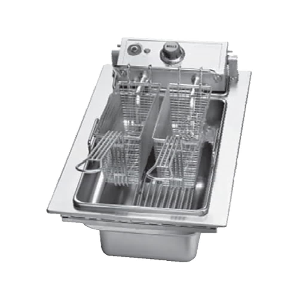 Wells F-556 Drop-In Electric Fryer - (1) 15 lb Vat, 208v