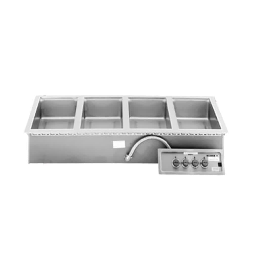 Wells MOD-400TDM Drop-In Hot Food Well w/ (4) Full Size Pan Capacity, 208 240v/3ph