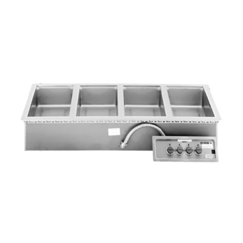 Wells MOD-400TDM/AF Drop-In Hot Food Well w/ (4) Full Size Pan Capacity, 208-240v