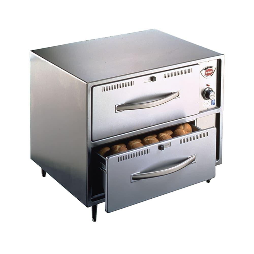 Wells RW-3HD 29.25"W Freestanding Warming Drawer w/ (3) 21.5" Compartments, 208-240v/1ph