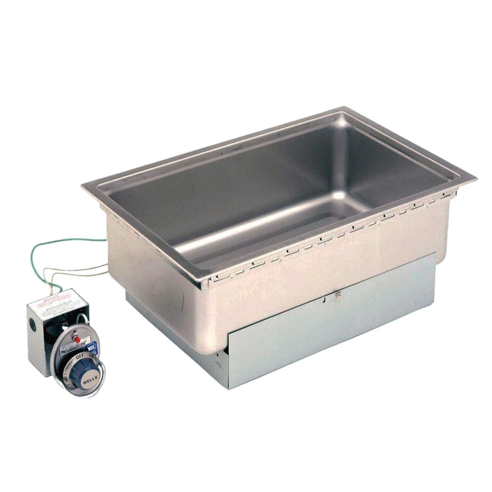 Wells SS-206TD Drop-In Hot Food Well w/ (1) Full Size Pan Capacity, 208-240v/1ph