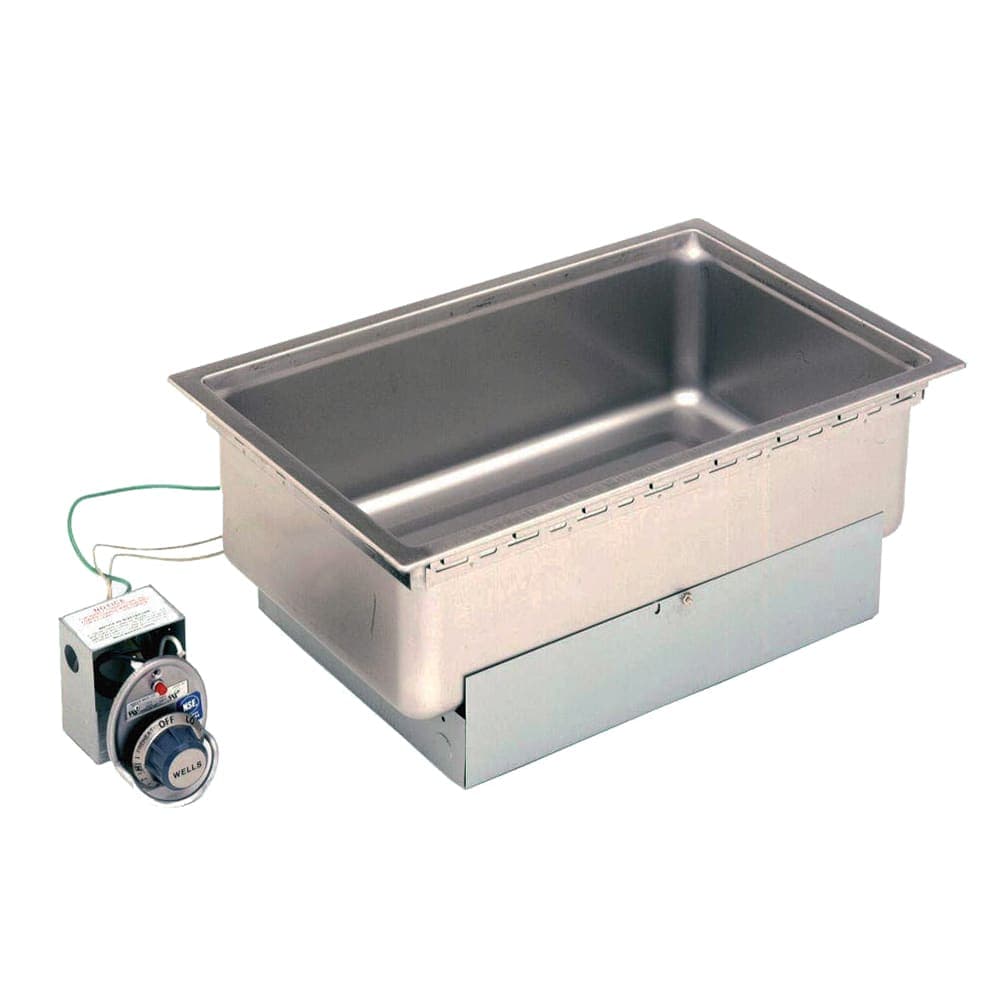 Wells SS-206TDU Drop-In Hot Food Well w/ (1) Full Size Pan Capacity, 120v
