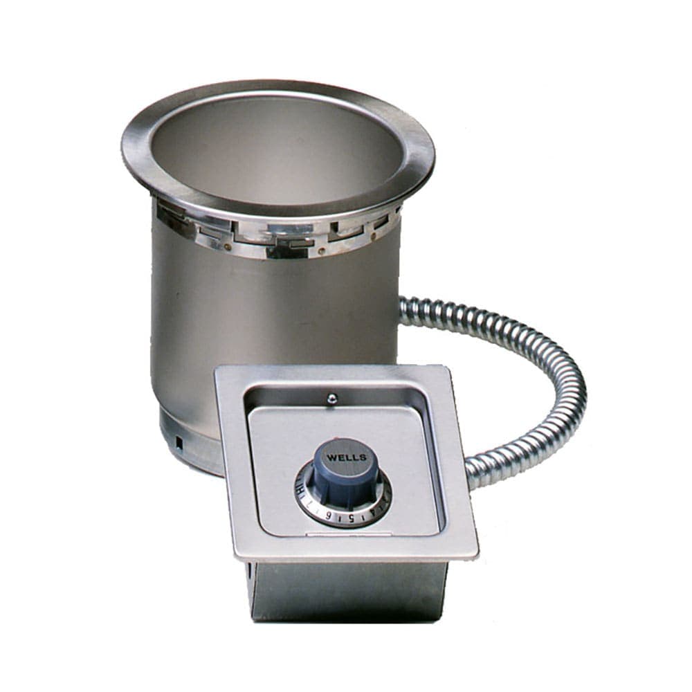 Wells SS-4TUC 4 qt Drop In Soup Warmer w/ Thermostatic Controls, 208-240v/1ph