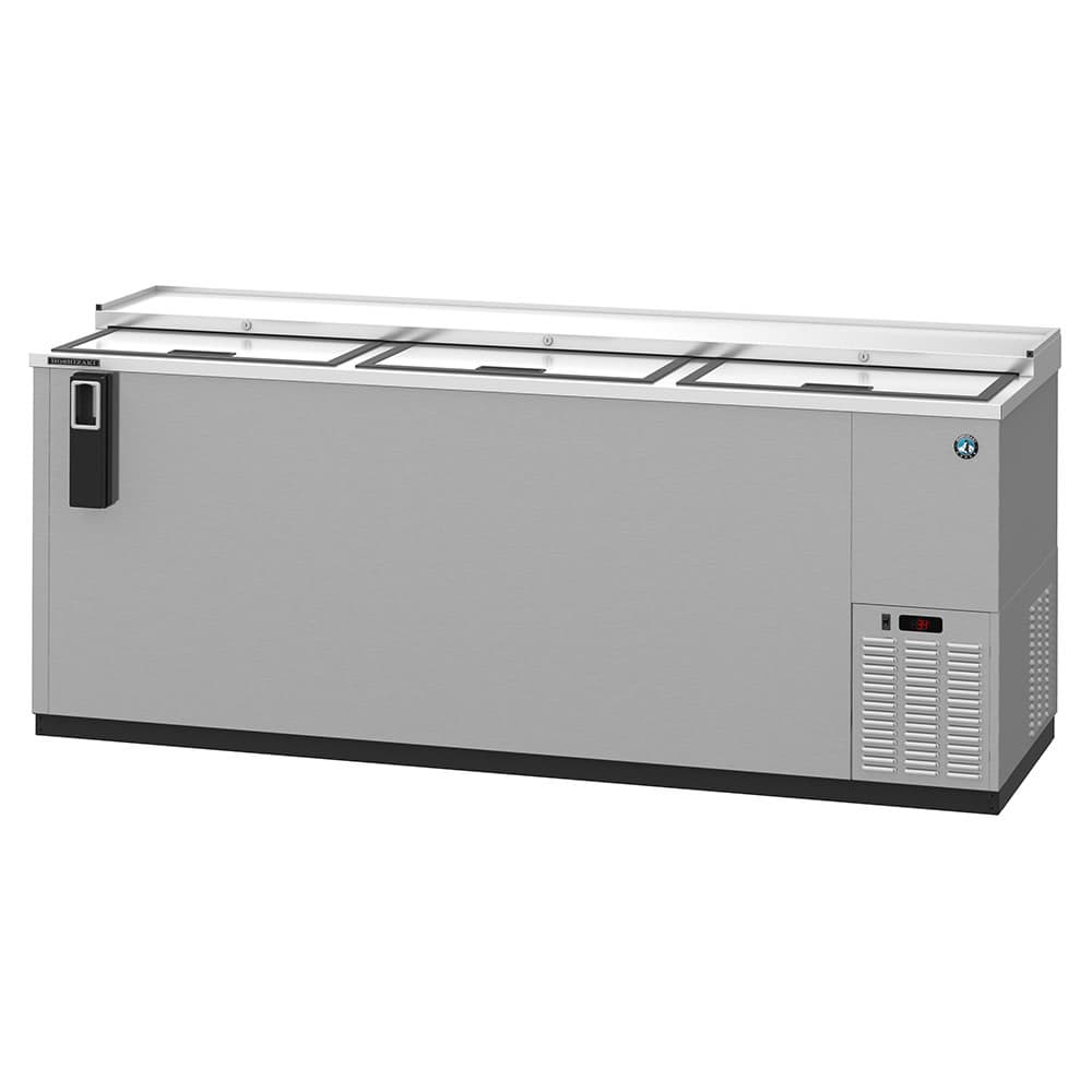 Hoshizaki CC80-S 80" Forced Air Bottle Cooler - Holds (1150) 12 oz Bottles, Lid Locks, 115v