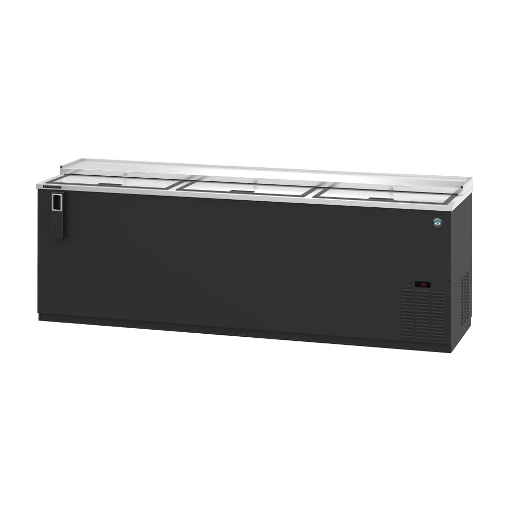 Hoshizaki CC95 95" Forced Air Bottle Cooler - Holds (1408) 12 oz Bottles, Lid Locks, 115v