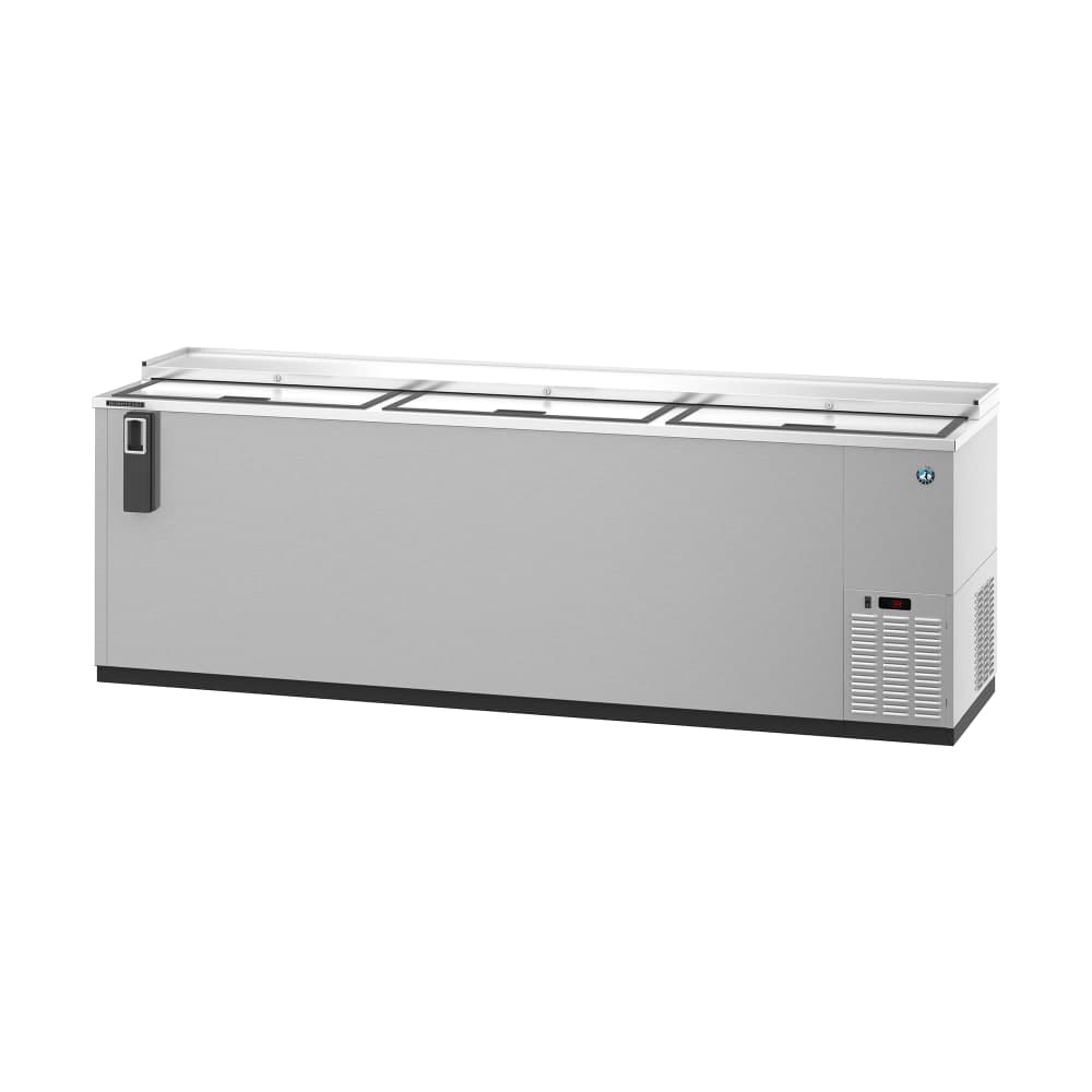 Hoshizaki CC95-S 95" Forced Air Bottle Cooler - Holds (1408) 12 oz Bottles, Lid Locks, 115v