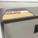 Hoshizaki CR72A 72 1/2" Steelheart Series Chef Base w/ (4) Drawers - 115v thumbnail 5