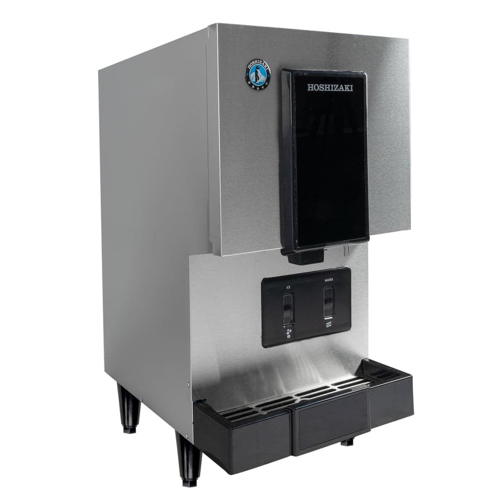 Hoshizaki DCM-271BAH-OS 257 lb Touchless Countertop Water & Nugget Ice Dispenser - 10 lb Storage, Cup Fill, 115v