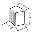Hoshizaki FS-1501MLJ-C 30" Serenity Nugget Ice Machine Head - 1386 lb/24 hr, Remote Cooled, 115v/1ph thumbnail 2