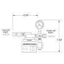 Hoshizaki H9320-51 Single Primary Water Filter Cartridge, Tank thumbnail 2