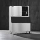 Hoshizaki KM-1301SAJ3/B-800SF 1427 lb KM Series Crescent Cube Ice Machine w/ Bin - 800 lb Storage, Air Cooled, 208-230v thumbnail 2