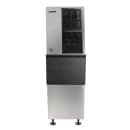 Hoshizaki KM-350MAJ/B-300SF 489 lb Slim-Line Crescent Cube Ice Machine w/ Bin - 300 lb Storage, Air Cooled, 115v thumbnail 2