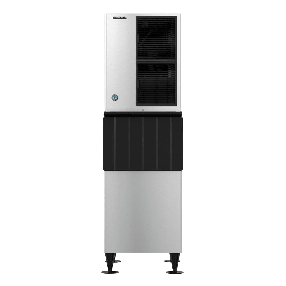 Hoshizaki KM-660MAJ/B-300SF 650 lb KM Series Crescent Cube Ice Machine w/ Bin - 300 lb Storage, Air Cooled, 115v