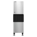 Hoshizaki KM-660MWJ/B-300SF 647 lb KM Series Crescent Cube Ice Machine w/ Bin - 300 lb Storage, Water Cooled, 115v thumbnail 2