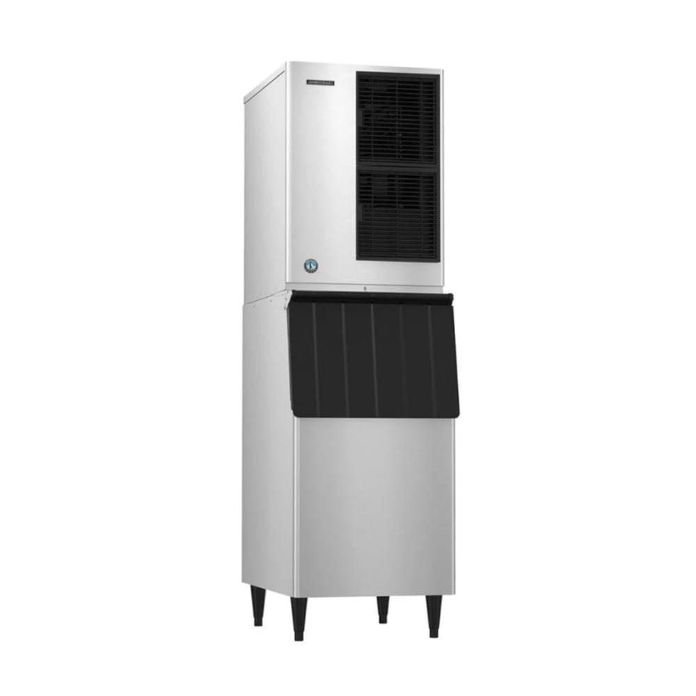 Hoshizaki KM-901MAJ/B-500SF 905 lb KM Series Crescent Cube Ice Machine w/ Bin - 500 lb Storage, Air Cooled, 208-230v