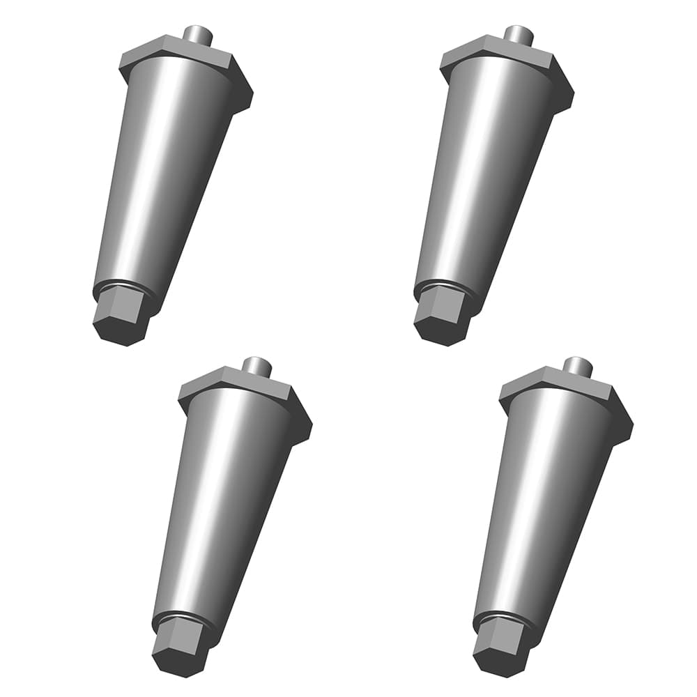 Hoshizaki LP-4 LEG 4" Stainless Steel Leg Package