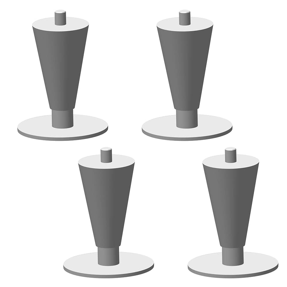 Hoshizaki LP-6 FLANGE LEG 6" Stainless  Steel Flange Leg Package