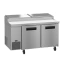 Hoshizaki PR60B 60" Steelheart Pizza Prep Table w/ Refrigerated Base, 115v thumbnail 3