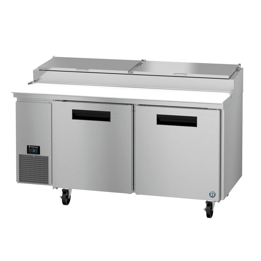 Hoshizaki PR67B 67" Steelheart Pizza Prep Table w/Refrigerated Base, 115v
