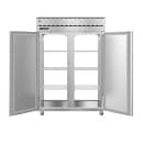 Hoshizaki PT2A-HS-HS Steelheart 55" Two Section Pass Thru Refrigerator - (8) Right Hinge Solid Doors, 115v thumbnail 2